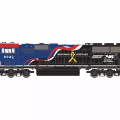 Athearn Genesis Athearn G65193 HO Scale SD60E Norfolk Southern "Veterans" NS 6920 DC