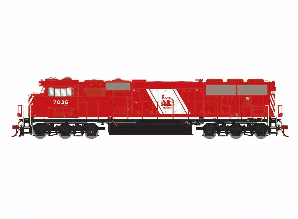 Athearn Genesis Athearn G65197 HO Scale SD60E Norfolk Southern "CNJ Heritage" NS 7036 DC 1 Athearn Genesis Athearn G65197 HO Scale SD60E Norfolk Southern "CNJ Heritage" NS 7036 DC