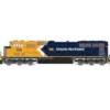 Athearn Genesis Athearn G71125 HO EMD SD70M "Flared" Ontario Northland ONT 2120