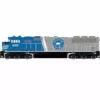 Athearn Genesis 2.0 G75646 HO Scale SD60M Tri-Clops Hudson Bay HBRY 6001 DCC Sound