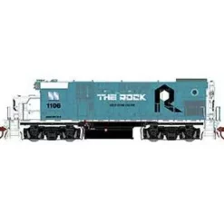 Athearn Genesis G13345 HO Scale EMD GP15-1 Rock Island Rail RILX 1106 DCC