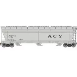 Athearn Genesis G15427 HO Scale ACF 4600 3 Bay Covered Hopper AC&Y 467