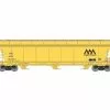Athearn Genesis G15430 HO Scale ACF 4600 3 Bay Covered Hopper VTR 6008