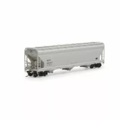 Athearn Genesis G15843 HO Scale ACF 4600 3 Bay Covered Hopper ACFX 49597