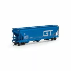 Athearn Genesis G15846 HO Scale ACF 4600 3 Bay Covered Hopper Grand Trunk Western GTW 138190