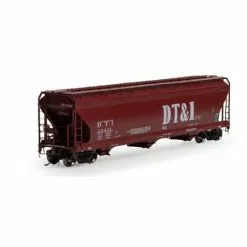 Athearn Genesis G15854 HO Scale ACF 4600 3 Bay Covered Hopper Detroit Toldeo & Ironton DT&I 10311