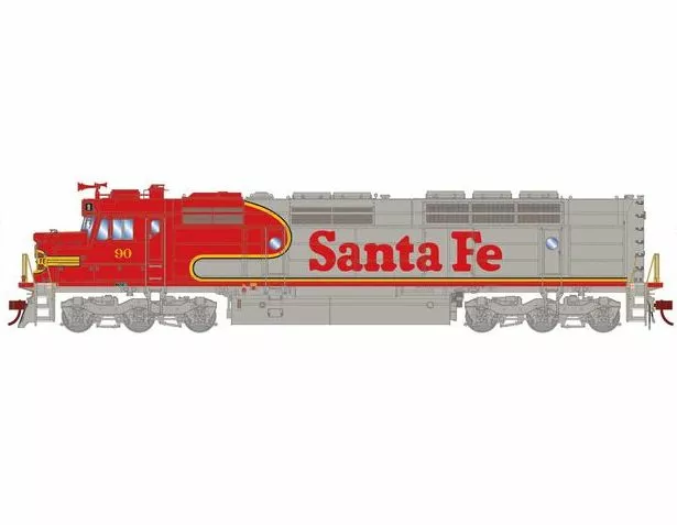 Athearn Genesis G18272 HO Scale EMD FP45 Santa Fe Superfleet ATSF 90 DC 1 Athearn Genesis G18272 HO Scale EMD FP45 Santa Fe Superfleet ATSF 90 DC