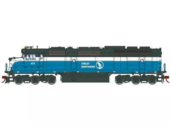 Athearn Genesis G18281 HO Scale EMD F45 Great Northern GN 434 DC 1 Athearn Genesis G18281 HO Scale EMD F45 Great Northern GN 434 DC