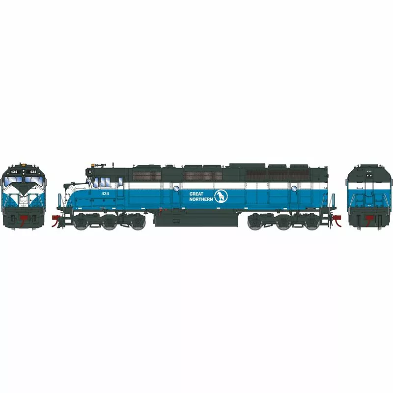 Athearn Genesis G18281 HO Scale EMD F45 Great Northern GN 434 DC 2 Athearn Genesis G18281 HO Scale EMD F45 Great Northern GN 434 DC - Image 2