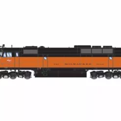 Athearn Genesis G18386 HO Scale EMD FP45 Milwaukee Road MILW 3 DCC & Sound