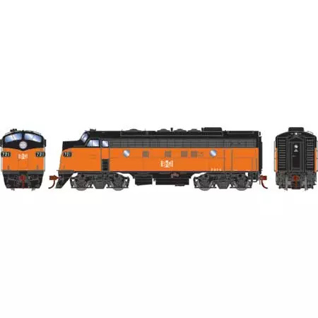 Athearn Genesis G19549 HO Scale F7A Bessemer & Lake Erie B&LE 721A DCC Sound 2 Athearn Genesis G19549 HO Scale F7A Bessemer & Lake Erie B&LE 721A DCC Sound - Image 2
