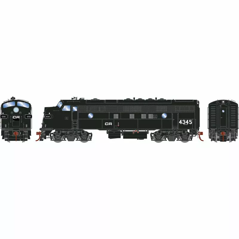 Athearn Genesis G19595 HO Scale EMD FP7 Conrail CR 4345 DC 2 Athearn Genesis G19595 HO Scale EMD FP7 Conrail CR 4345 DC - Image 2