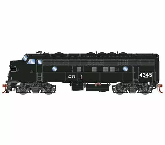 Athearn Genesis G19595 HO Scale EMD FP7 Conrail CR 4345 DC 1 Athearn Genesis G19595 HO Scale EMD FP7 Conrail CR 4345 DC