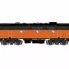 Athearn Genesis G19604 HO Scale EMD F7B Milwaukee Road MILW 73B DC