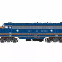 Athearn Genesis G19609 HO Scale EMD FP7 Chicago And Eastern Illinois CEI 1604 DC