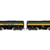 Athearn Genesis G19671 HO Scale F3A/F3B Chicago NorthWestern C&NW 4066-A/4066-B DCC & Sound