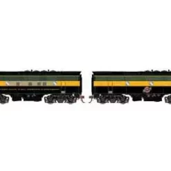 Athearn Genesis G19671 HO Scale F3A/F3B Chicago NorthWestern C&NW 4066-A/4066-B DCC & Sound