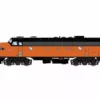 Athearn Genesis G19703 HO Scale EMD FP7 Milwaukee Road MILW 61C DCC & Sound