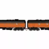 Athearn Genesis G19705 HO Scale EMD FP7/F7B Milwaukee Road MILW 100A/117B DCC & Sound