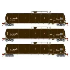Athearn Genesis G25590 HO Scale 33,900 Gallon LPG Tank Car TILX 3 Pack #2