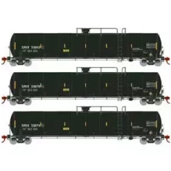 Athearn Genesis G25599 HO Scale 33,900 Gallon LPG Tank Car Southern Illinois Railcar SRIX 3 Pack #2