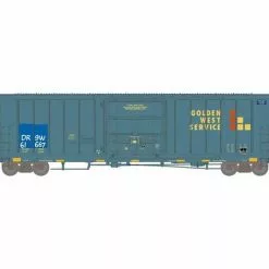 Athearn Genesis G26887 HO Scale 50' PC&F Ext. Post Boxcar Primed For Grime Ex-GWS D&RGW 61667