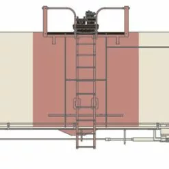 Athearn Genesis G40186 HO Scale GATC 20,000 Gal Tank Car UCLX 30007