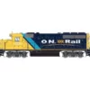 Athearn Genesis G64839 HO Scale GP40-2 Ontario Northland ONT 2201