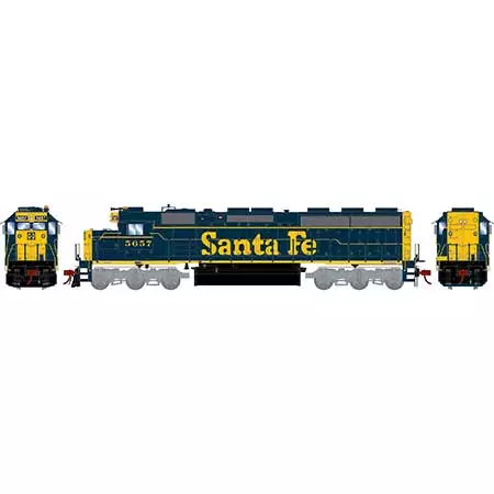 Athearn Genesis G65709 HO Scale EMD SD45-2 Santa Fe ATSF 5657 2 Athearn Genesis G65709 HO Scale EMD SD45-2 Santa Fe ATSF 5657 - Image 2