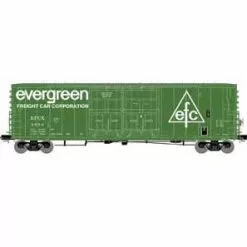 Athearn Genesis G68993 HO Scale 50' PC&F Double Plug Boxcar Evergreen EFCX 3648