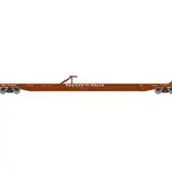 Athearn Genesis G69594 HO Scale F89-F TOFC Flatcar Trailer Train Oxide Red TTX 153247