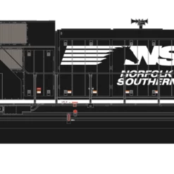 Athearn Genesis G75860 HO Scale SD70ACu Norfolk Southern NS 7281 DCC Sound
