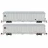 Athearn Genesis G76730 HO Scale NSC 6400 Gondola With Cover CIGX 2 Pack
