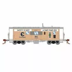 Athearn Genesis G78550 HO Scale ICC Caboose Chessie B&O C-3771 With Lights