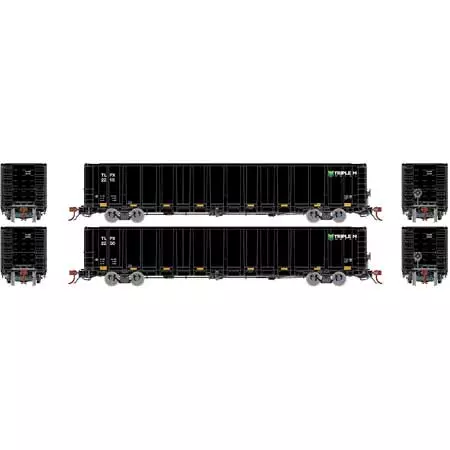 Athearn Genesis G78612 HO Scale NSC 6000 Gondola With Load TLPX 2 Pack #1 2 Athearn Genesis G78612 HO Scale NSC 6000 Gondola With Load TLPX 2 Pack #1 - Image 2