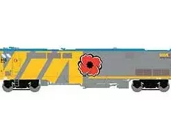 Athearn Genesis G81333 HO Scale P42DC Diesel VIA "Poppy"916 DCC Sound