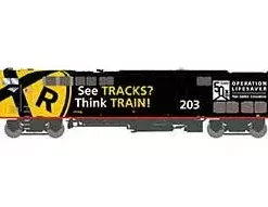 Athearn Genesis G81337 HO Scale P42DC Diesel Amtrak "Operation Lifesaver" 203 DCC Sound