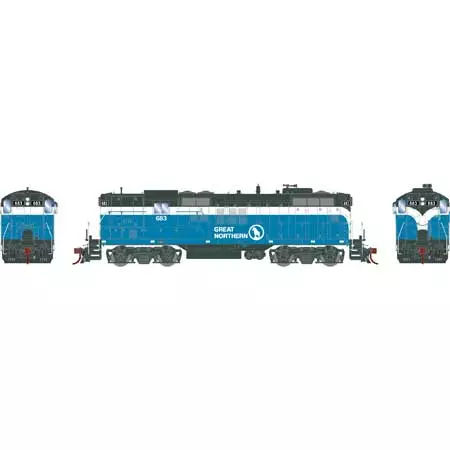 Athearn Genesis G82275 HO Scale EMD GP9 Great Northern GN 683 2 Athearn Genesis G82275 HO Scale EMD GP9 Great Northern GN 683 - Image 2
