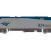 Athearn Genesis G82380 HO Scale P40DC Diesel Amtrak Phase V 824 DCC Sound