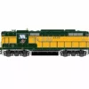 Athearn Genesis G82728 HO Scale EMD GP9 Chicago NorthWestern CNW 1737 DC