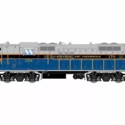Athearn Genesis G82838 HO Scale EMD GP9 Central Of Georgia CG 170 DCC Sound
