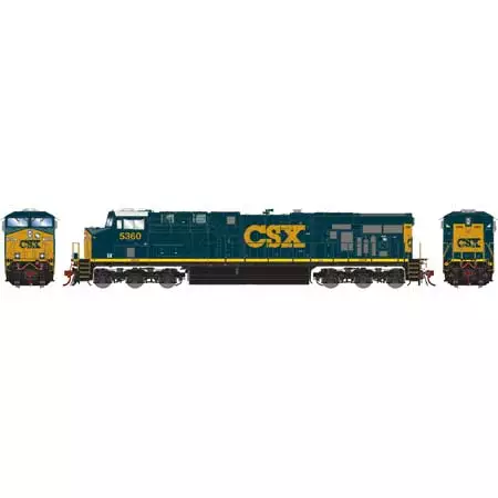 Athearn Genesis G83037 HO Scale GE ES44DC Diesel CSX 5360 - Like New USED 2 Athearn Genesis G83037 HO Scale GE ES44DC Diesel CSX 5360 - Like New USED - Image 2