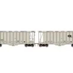 Athearn Genesis G87486 HO Scale GATC 2600 Airslide Hopper Missouri Pacific MP W/ Drawbar Set 720990