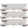 Athearn Genesis G89964 HO Scale Trinity 3 Bay Covered Hopper Norfolk Southern NS 3 Pack #2