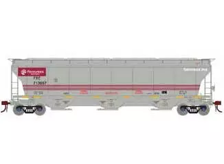 Athearn Genesis G89970 HO Scale Trinity 3 Bay Covered Hopper Ferromex FXE 713857 1 Athearn Genesis G89970 HO Scale Trinity 3 Bay Covered Hopper Ferromex FXE 713857
