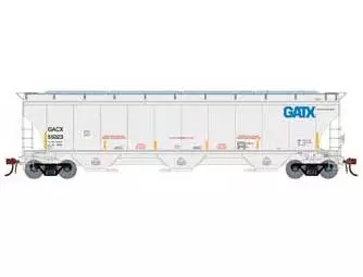 Athearn Genesis G89986 HO Scale Trinity 3 Bay Covered Hopper GATX/GACX 55923 1 Athearn Genesis G89986 HO Scale Trinity 3 Bay Covered Hopper GATX/GACX 55923