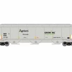 Athearn Genesis G89989 HO Scale Trinity 3 Bay Covered Hopper Agrium GACX 6745