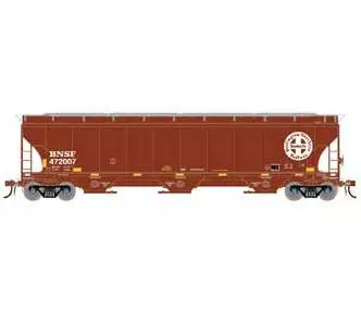 Athearn Genesis G90003 HO Scale Trinity 3 Bay Covered Hopper BNSF "Circle/Cross" 472007 1 Athearn Genesis G90003 HO Scale Trinity 3 Bay Covered Hopper BNSF "Circle/Cross" 472007