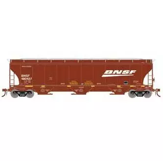 Athearn Genesis G90008 HO Scale Trinity 3 Bay Covered Hopper BNSF "Wedge/Swoosh" 480427 1 Athearn Genesis G90008 HO Scale Trinity 3 Bay Covered Hopper BNSF "Wedge/Swoosh" 480427