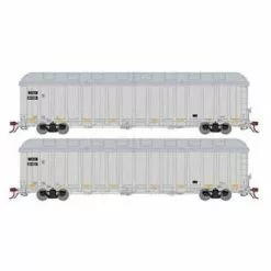 Athearn Genesis GN12564 N Scale NSC 6400 Gondola With Cover CIGX 2 Pack